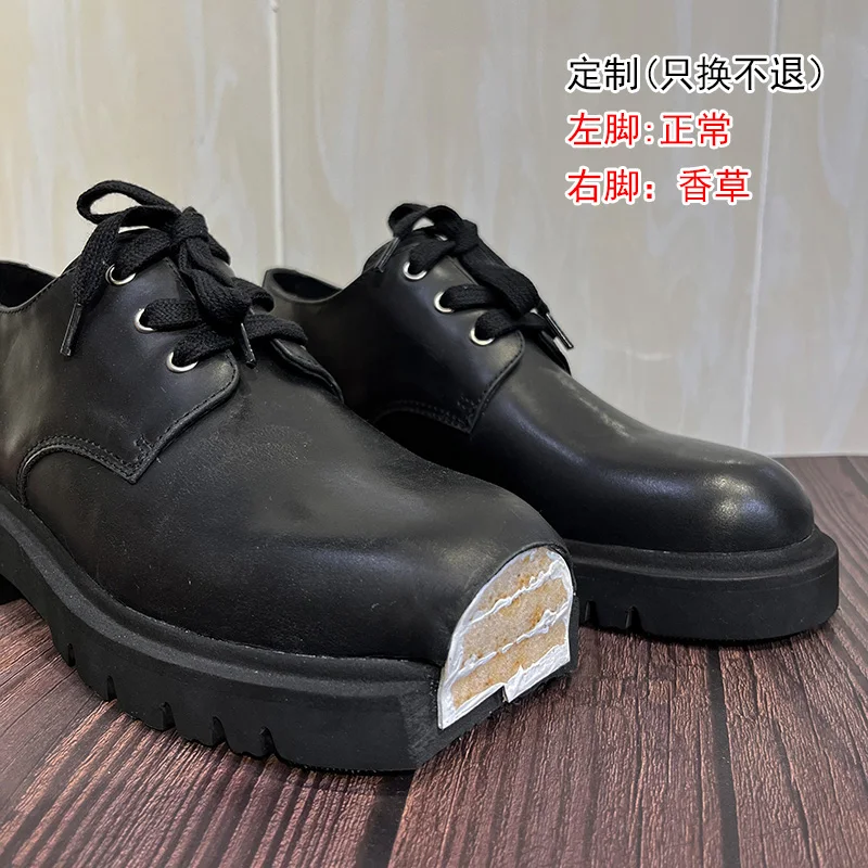 Cake Thick Bottom Derby Shoes  - Oxford Lace Up Women 评论和价格